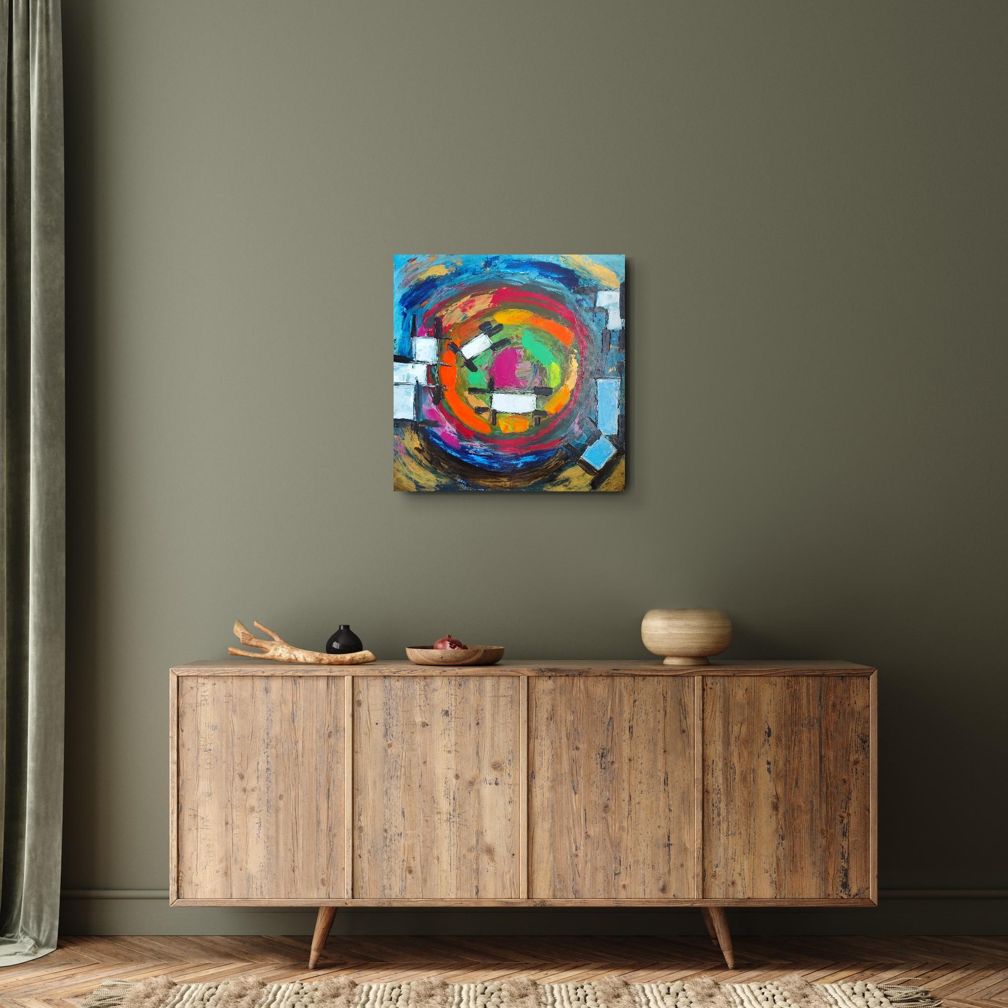 Esta pieza abstracta, 