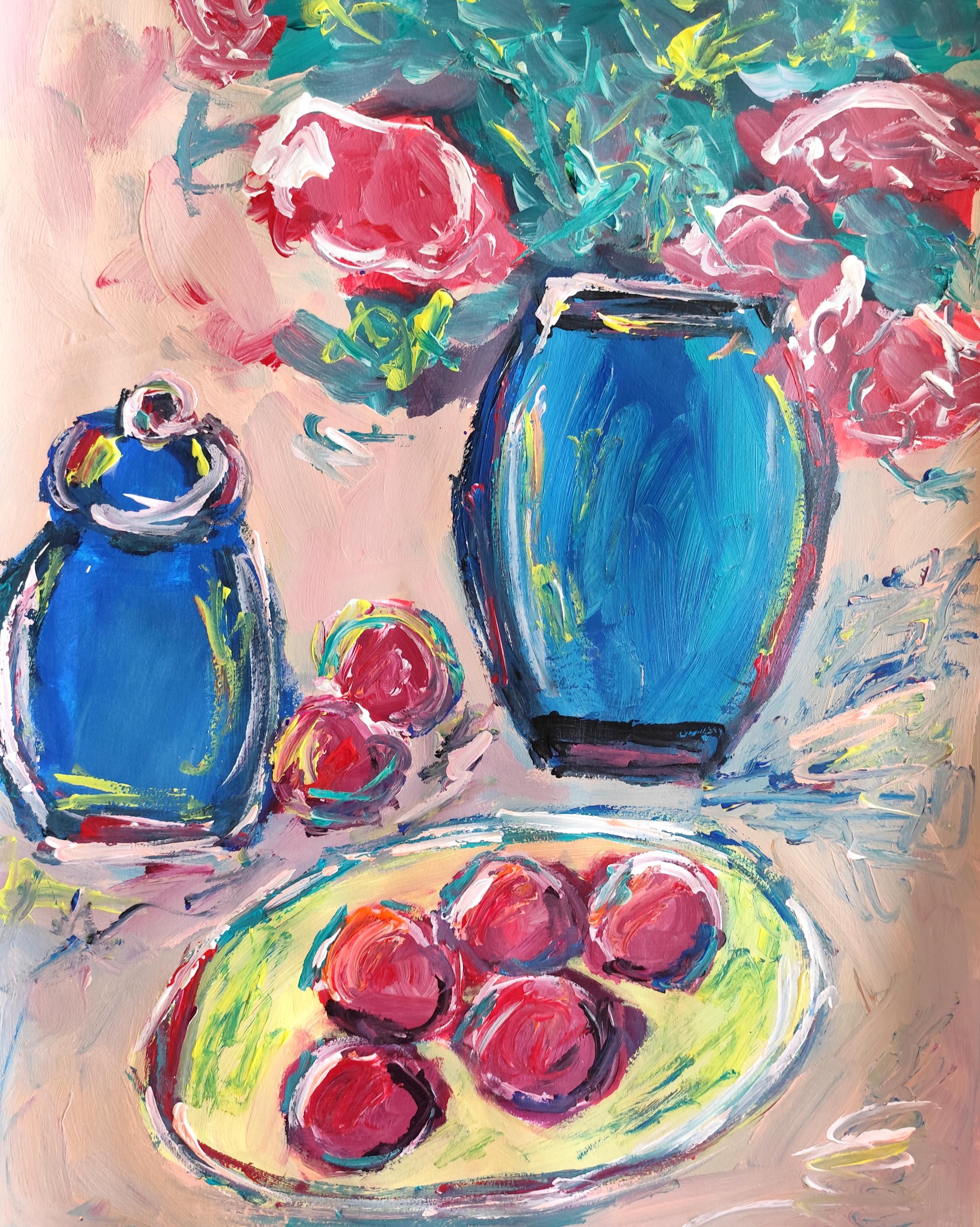 Vertical Still-life Paintings