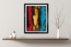 Acrylic Painting on Canvas, Abstract Style, Signed, 2010+  "Force 0.2"