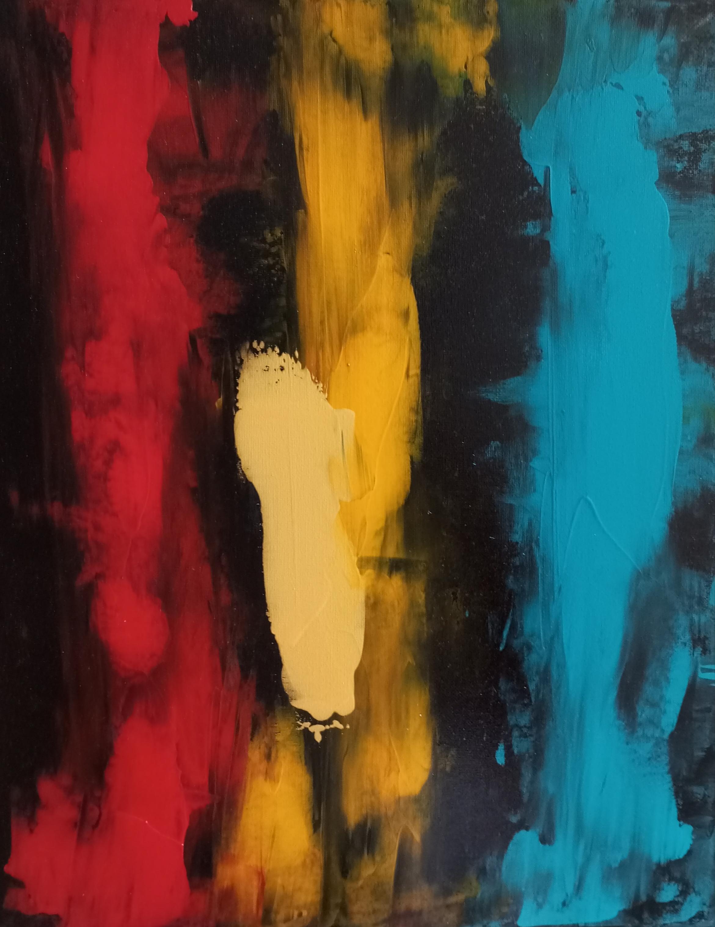 Abstract Painting di Mougenot Natalya - "Forza 0.2"