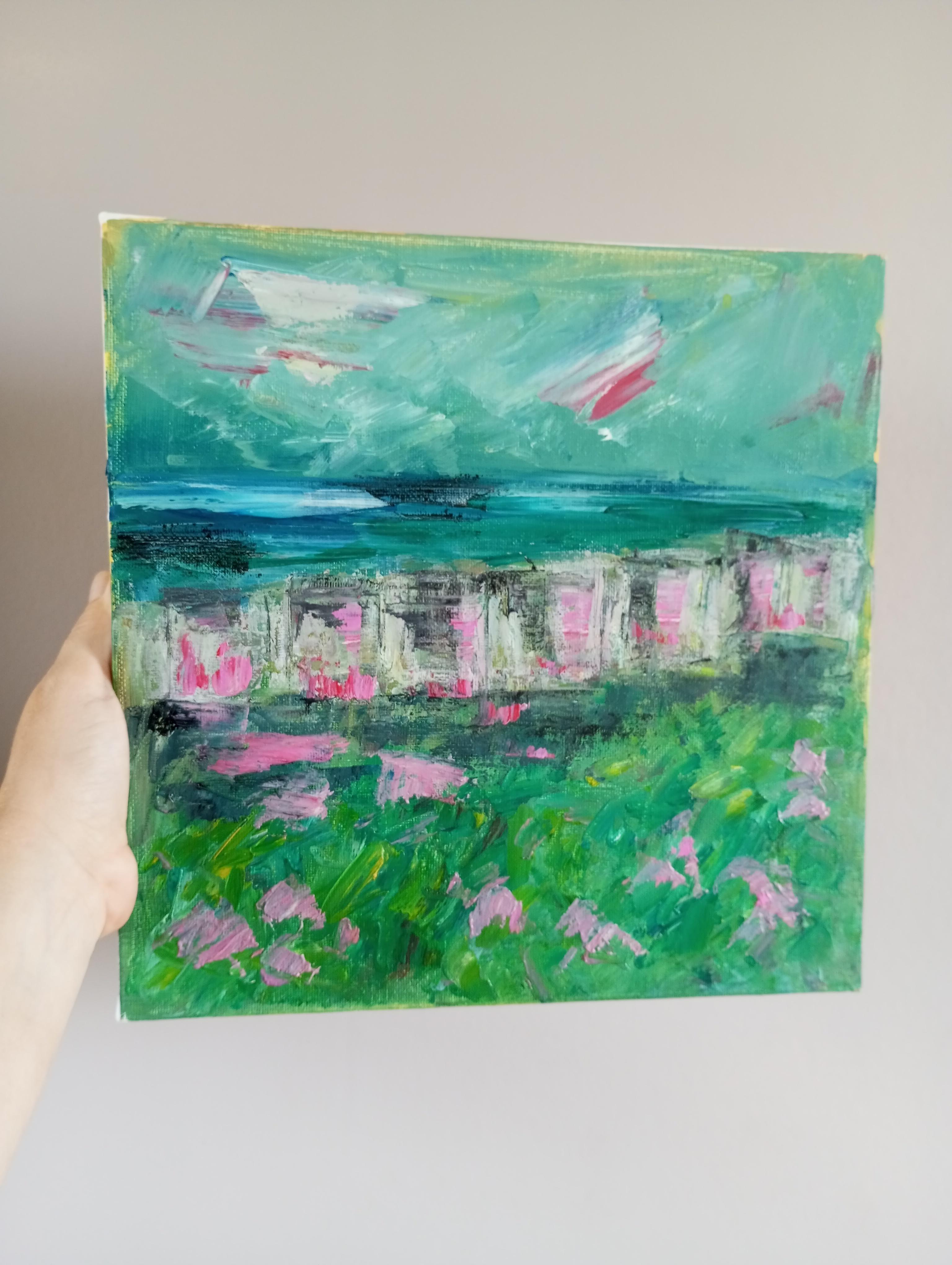 « Le bonheur est la plage » en vente 1