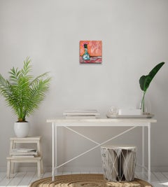 Impressionistisches ausdrucksstarkes florales Ölgemälde auf Leinwand "Sommer der zarten Rosen"