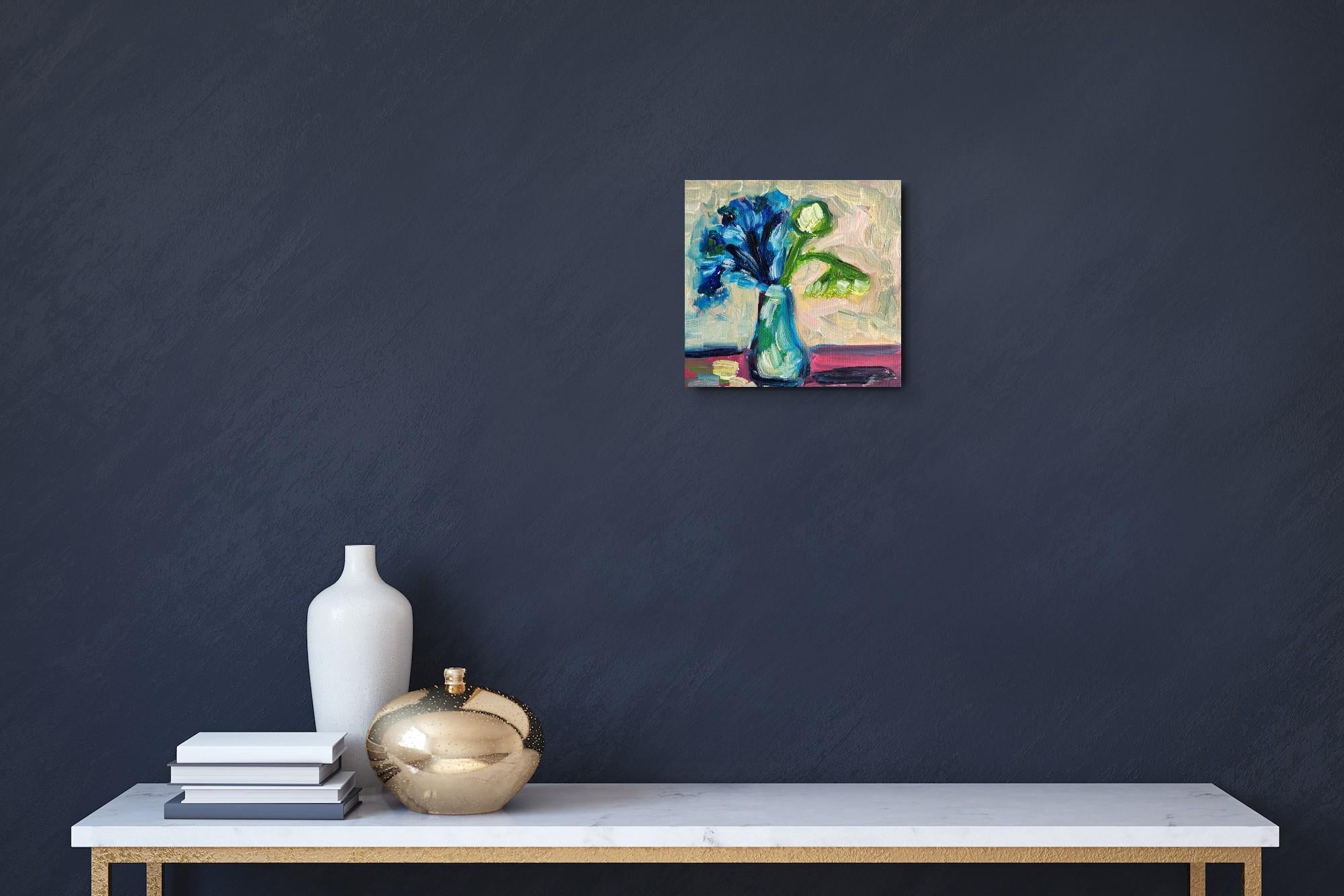 Impressionist floral lebendige Ölgemälde auf Leinwand 