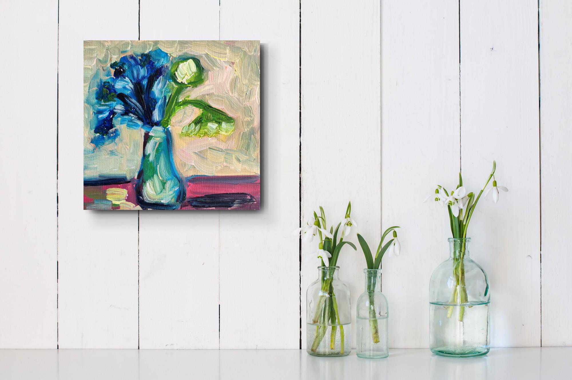 Impressionist floral lebendige Ölgemälde auf Leinwand 