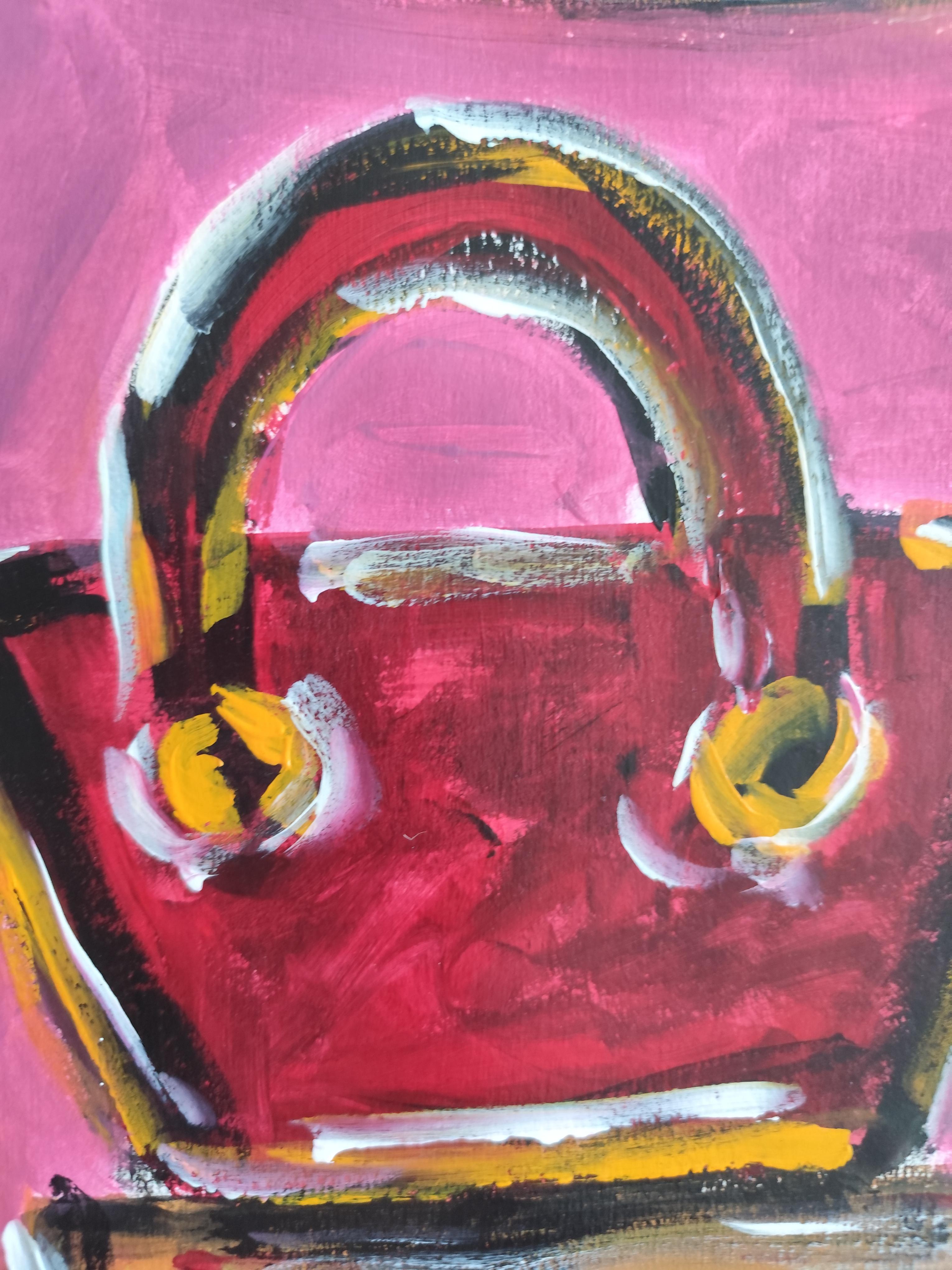 Figuratif abstrait moderne de grande taille  peinture de femme 