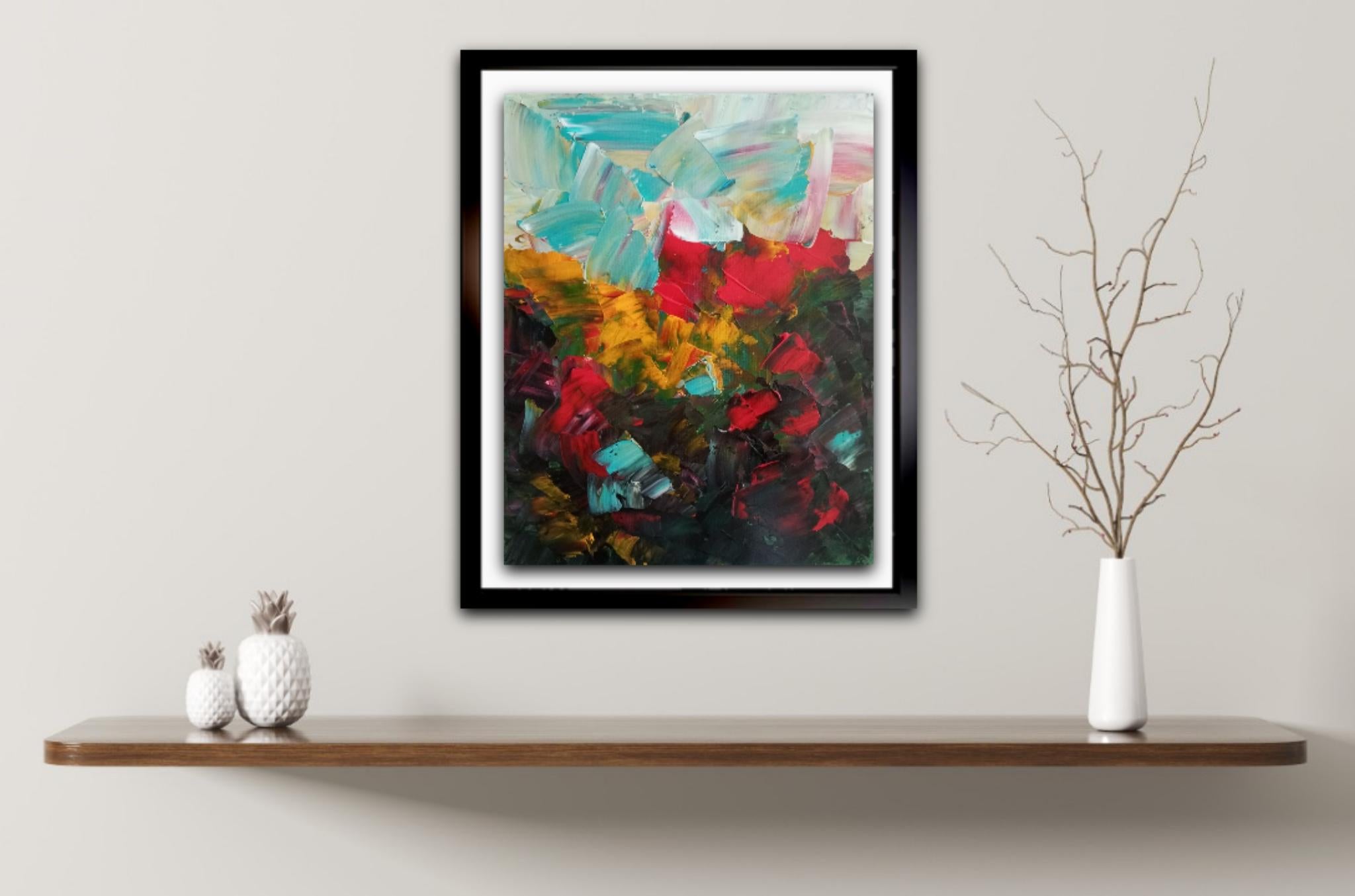 Dear art lover,

This vibrant expressive artwork inspired by nature is called 
