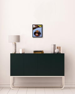 Foto contemporanea fine art still life cibo "Espresso e una piccola pasticceria"