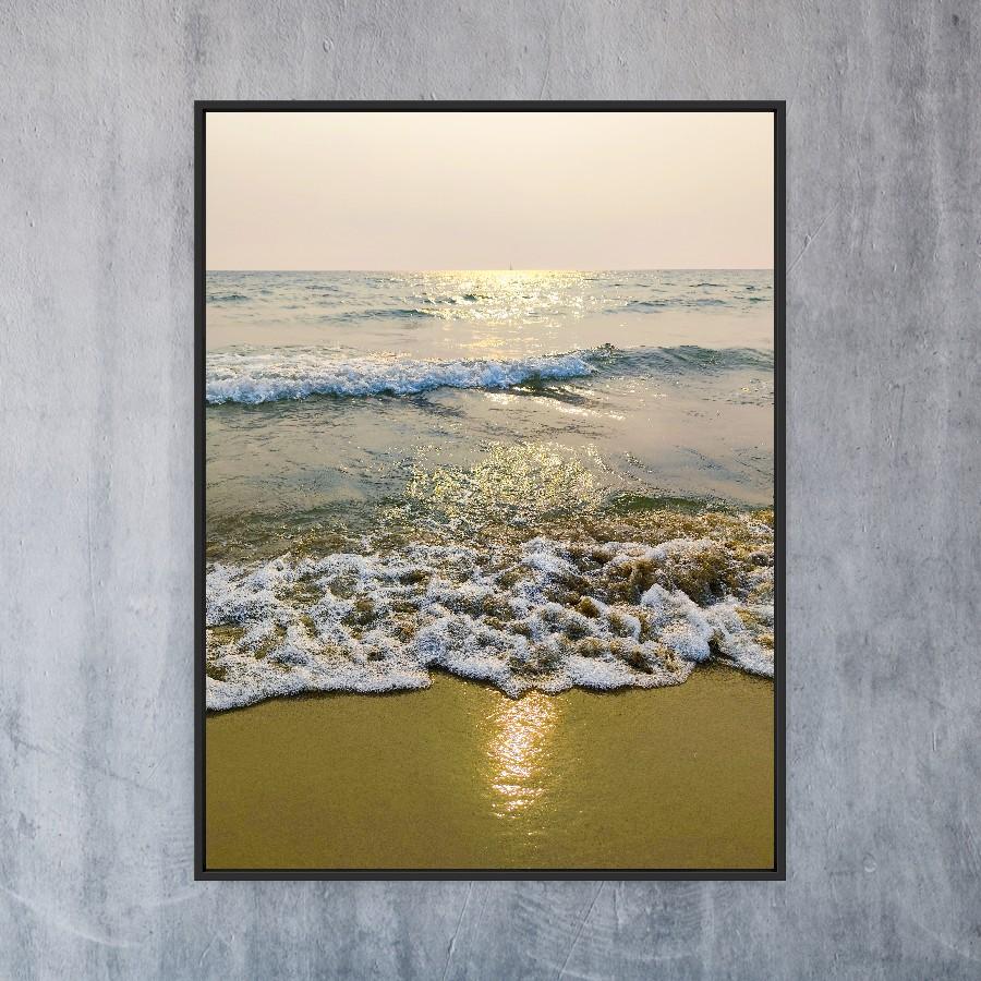 Contemporary Fine Art Sea Boat Beach Image Photo on premium paper 