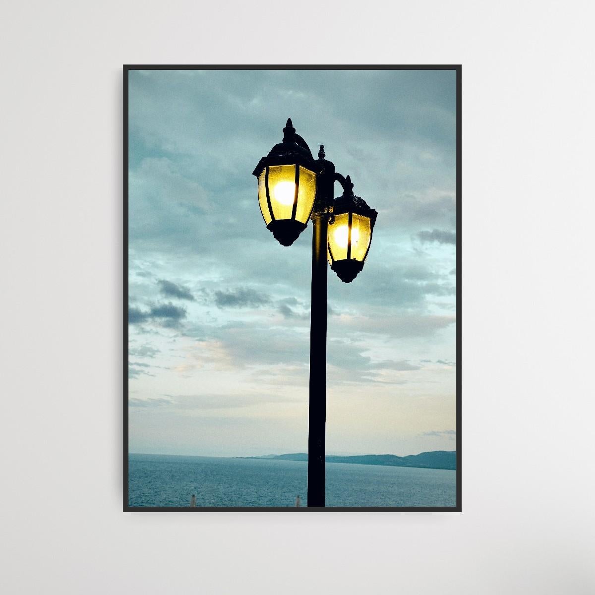 Zeitgenössische minimalistische Meereslandschaft Küstenlandschaft Farbfoto auf Premium-Papier im Angebot 8