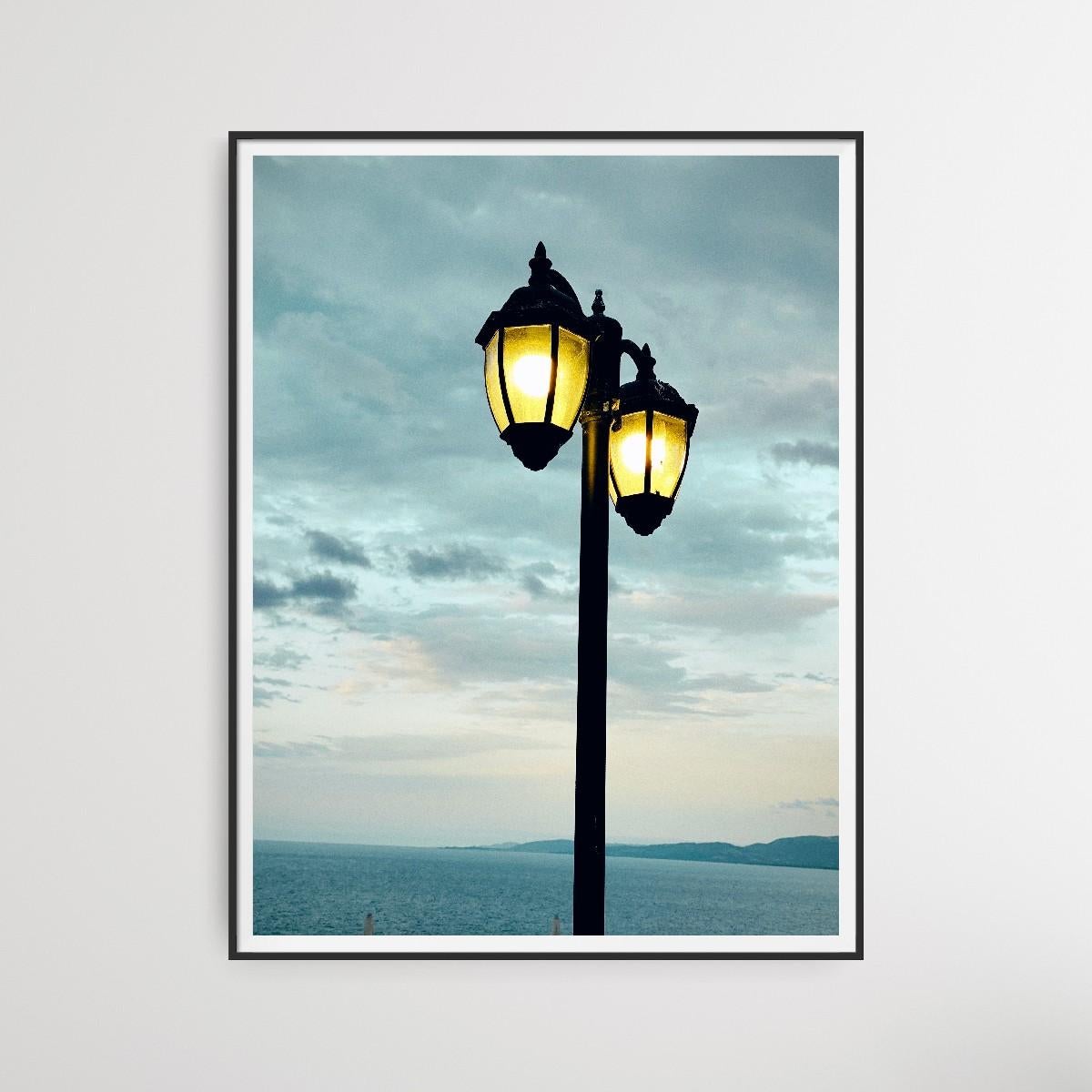 Zeitgenössische minimalistische Meereslandschaft Küstenlandschaft Farbfoto auf Premium-Papier im Angebot 9