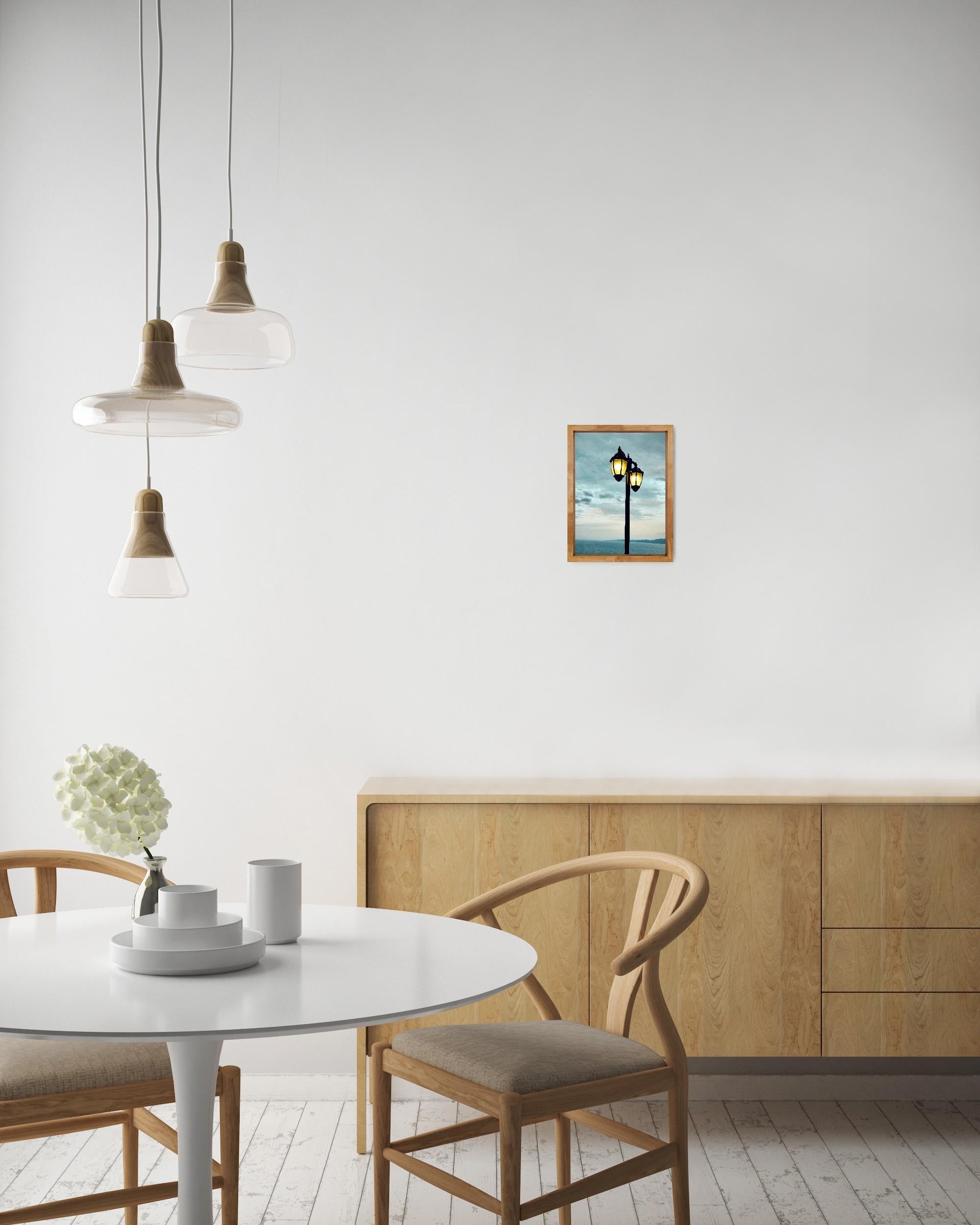 Zeitgenössische minimalistische Meereslandschaft Küstenlandschaft Farbfoto auf Premium-Papier im Angebot 3