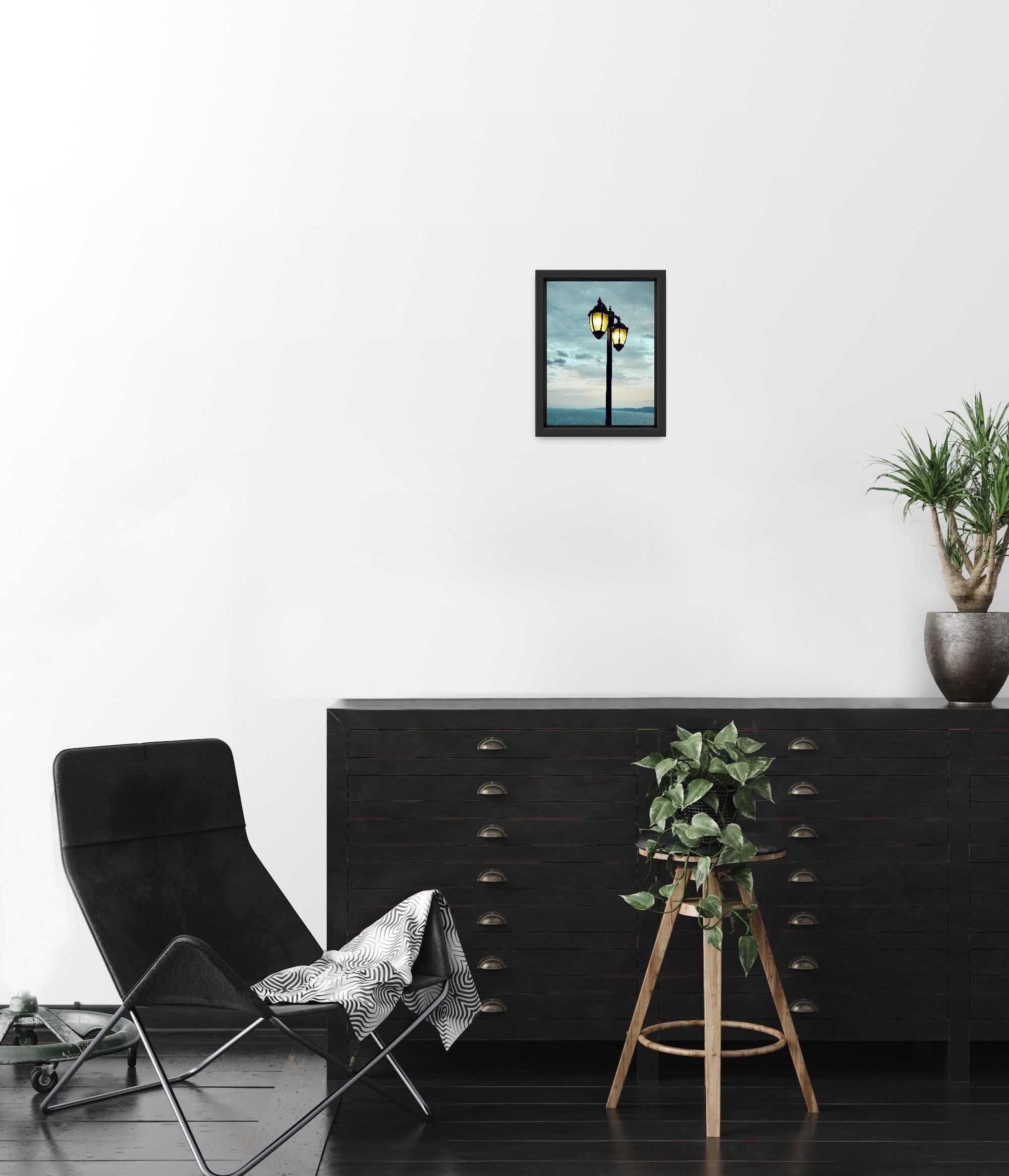 Zeitgenössische minimalistische Meereslandschaft Küstenlandschaft Farbfoto auf Premium-Papier im Angebot 4