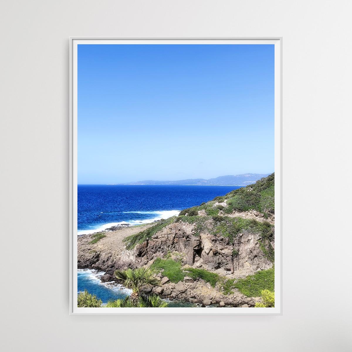 Contemporary Minimalist Seascape Photography Photo premium paper 