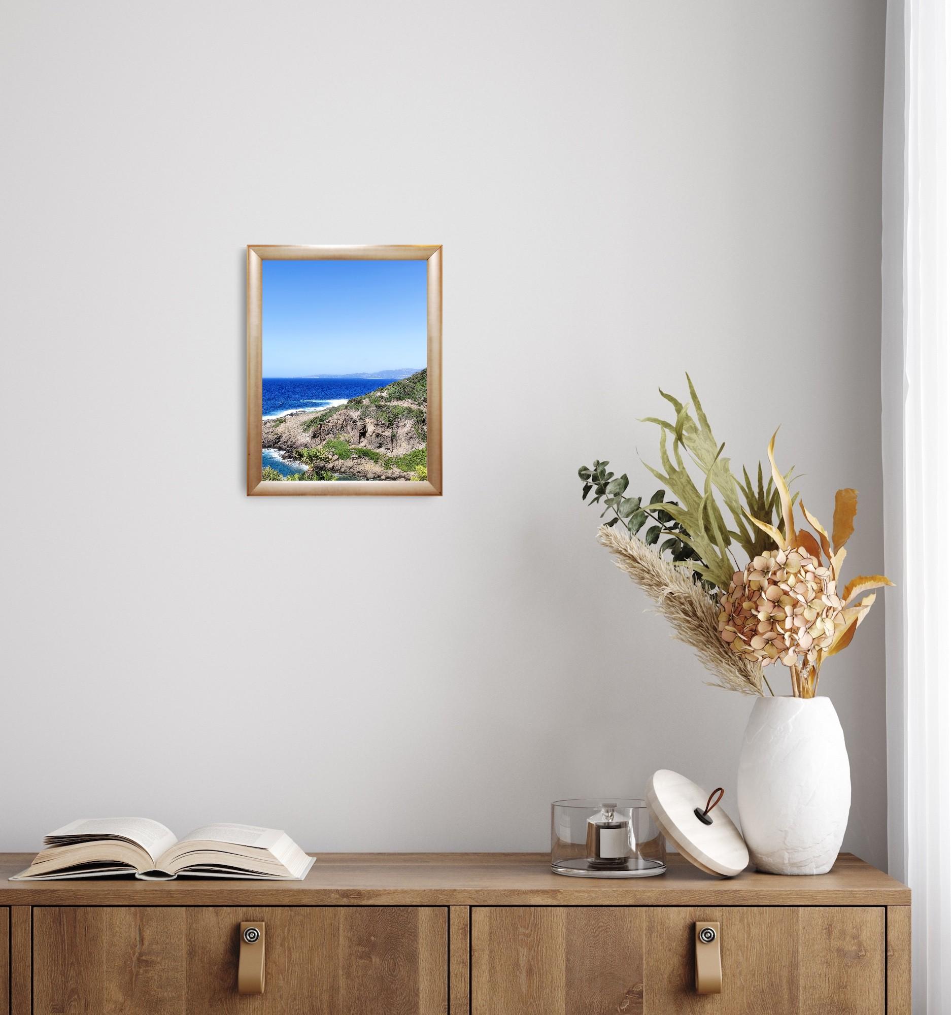 Contemporary Minimalist Seascape Photography Photo premium paper 