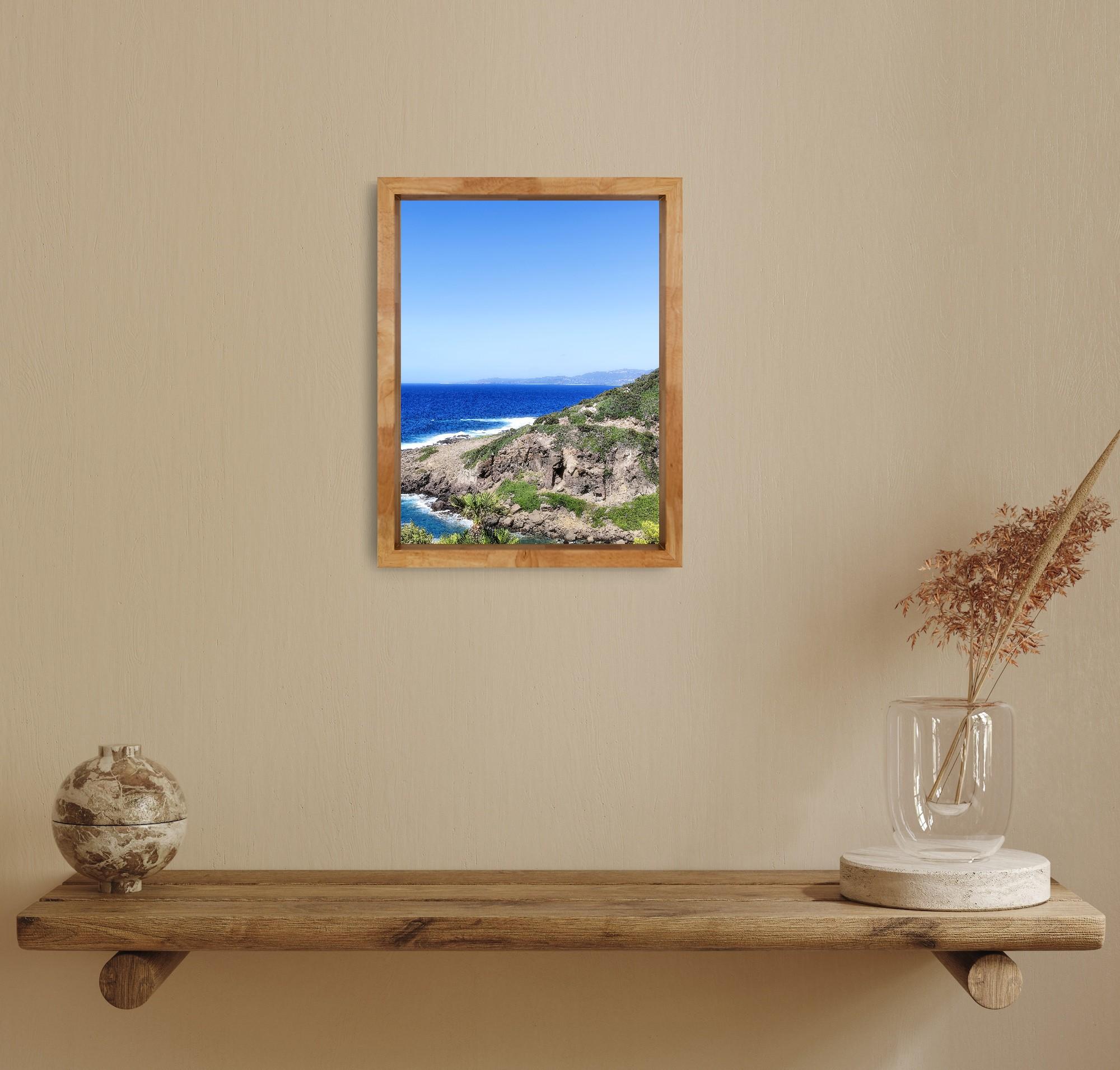 Contemporary Minimalist Seascape Photography Photo premium paper 