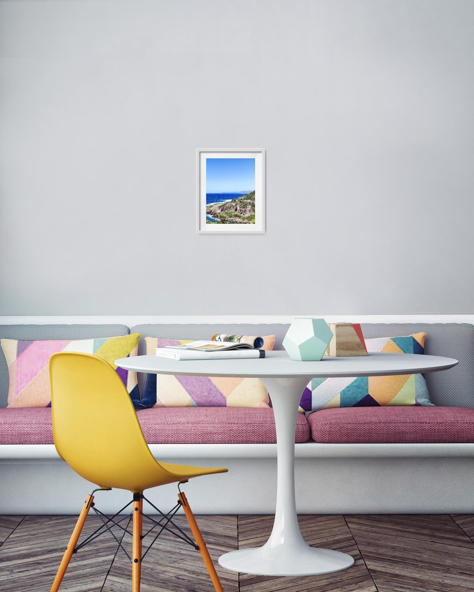 Contemporary Minimalist Seascape Photography Photo premium paper 