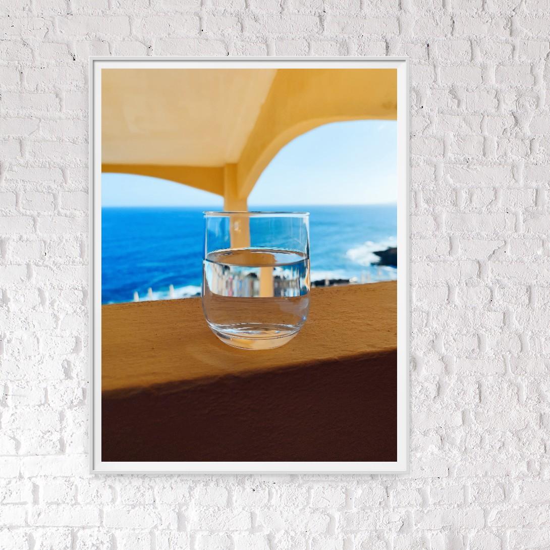 Contemporary minimalist still-life photo on premium paper 