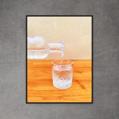 Fotografía artística minimalismo vida cotidiana naturaleza muerta "Un momento en Cristal"