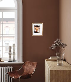 Kunstfotografie Stillleben Frankreich Premium Papier "Tea time with a Madeleine"