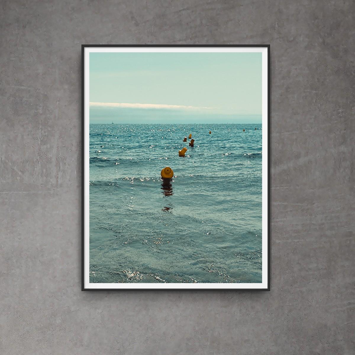 Photo d'art moderne nature mer plage sur papier mat premium 