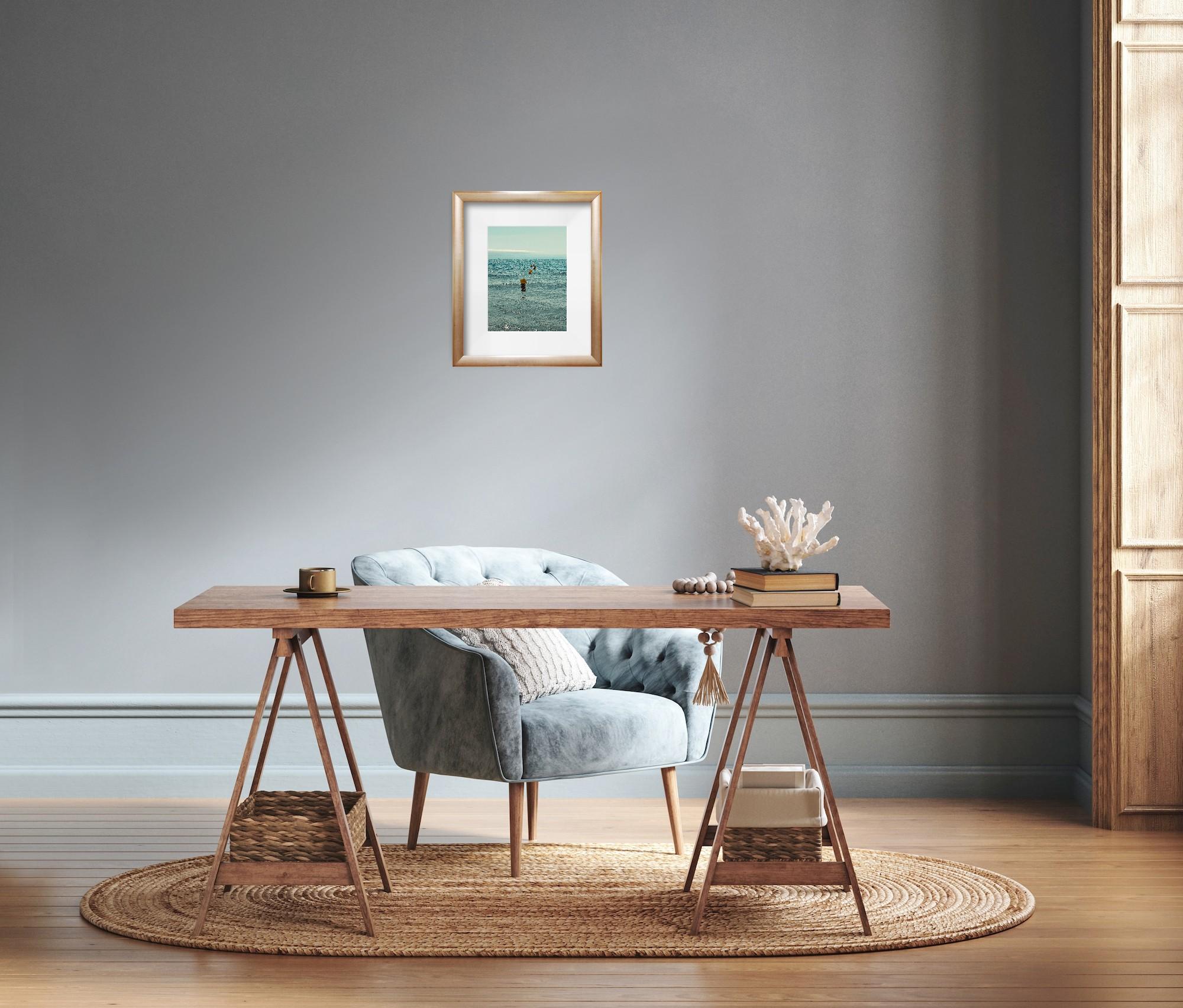 Photo d'art moderne nature mer plage sur papier mat premium 