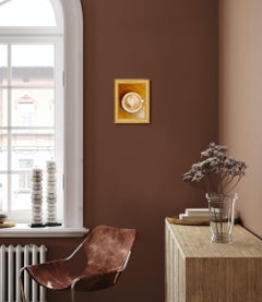 Modern fine art photography still-life on premium matte paper "Latte love"