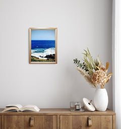Modern fine art sea coast photo photography matte premium paper "Endless sea""