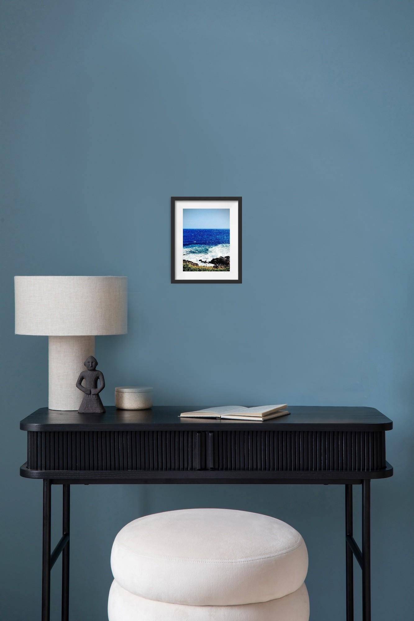 Photographie moderne d'art de la côte maritime sur papier mat de qualité supérieure 