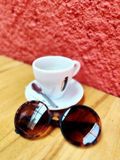 The Modernity Still Life Photo Print "Coffee and sunglasses" Edition limitée