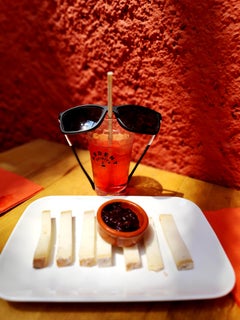 Modernity fine art Still Life Photo Print "My grenadine drink moment" limited edt
