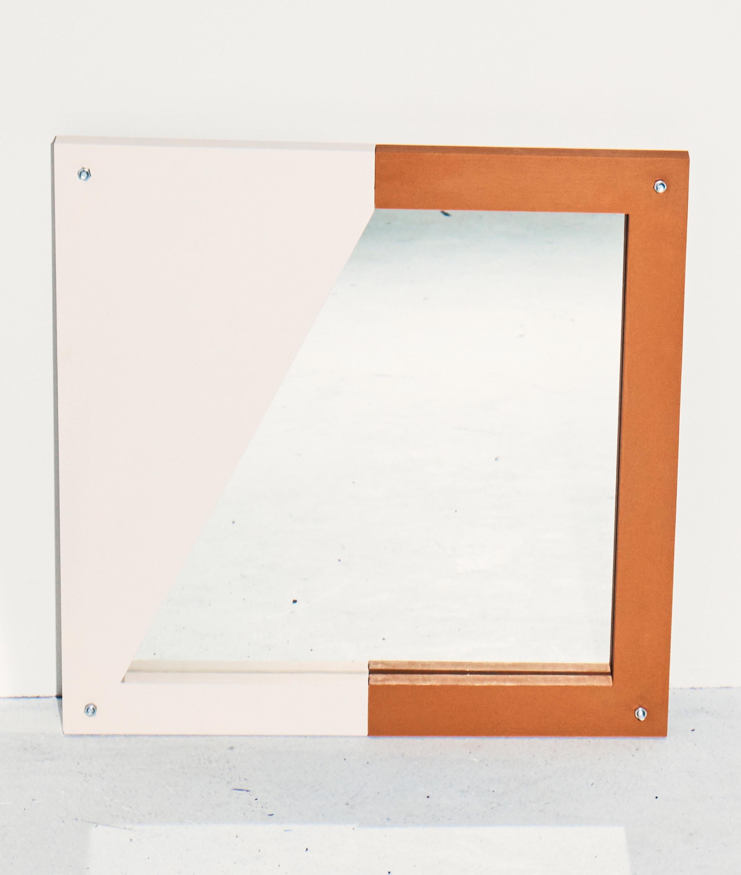 Mould mirror I by Theodora Alfredsdottir
Unique piece
Materials: MDF
Dimensions: 40 x 40 x 3 cm

Theodora Alfredsdottir is a product design studio based in London. 
Theodora is an Icelandic product designer. She holds a bachelor’s degree in