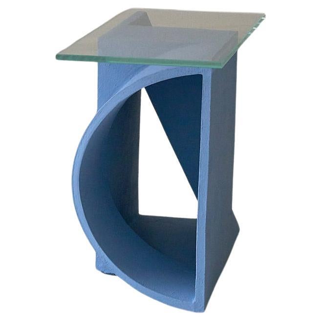 Mould - side table blue