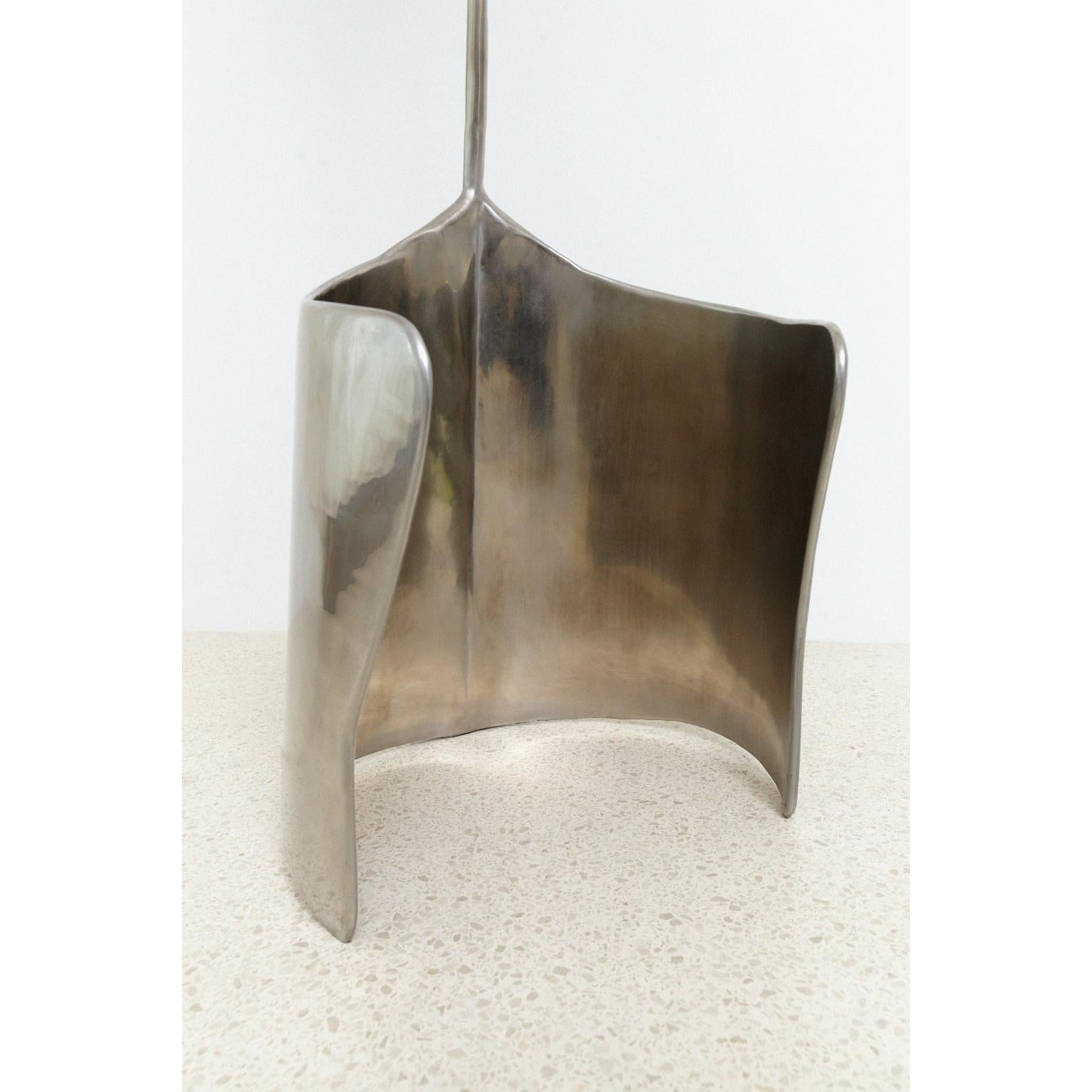 Lampadaire Moulin en laiton et verre soufflé à la main par Atelier Ellery en vente 1