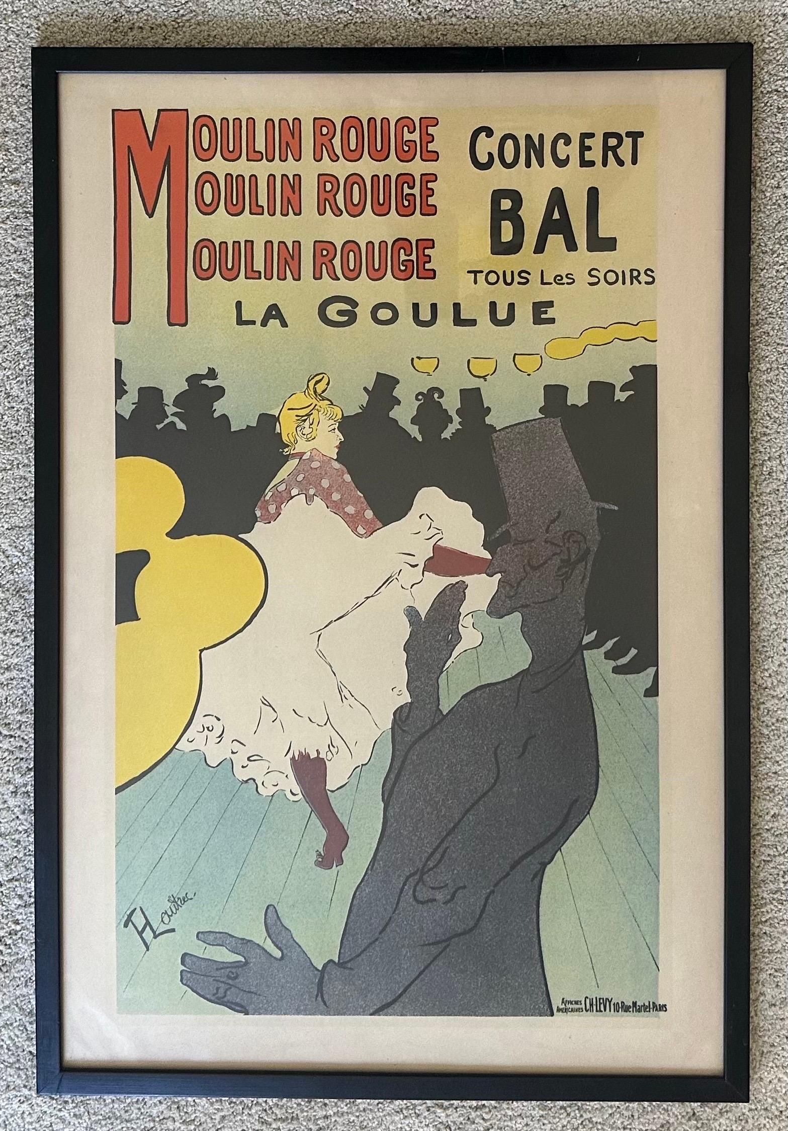 Cartel litográfico vintage del 