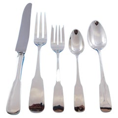 Moulton by Old Newbury Crafters Sterling Silver Flatware 12 Set 62 Pieces Dinner
