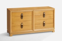 Mount Airy, Dresser, Mahogany, Brass, USA, 1950s