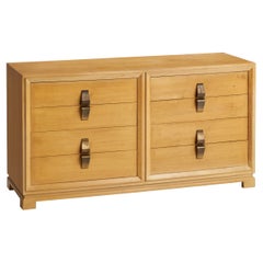 Mount Airy, Dresser, Mahogany, Brass, USA, 1950s