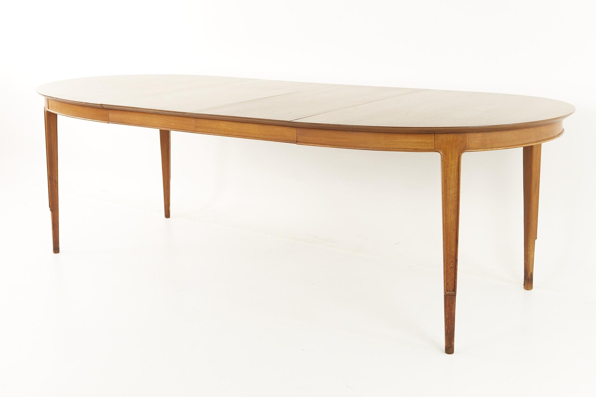 Mount Airy Janus Mid Century Dining Table with 2 Leaves 6