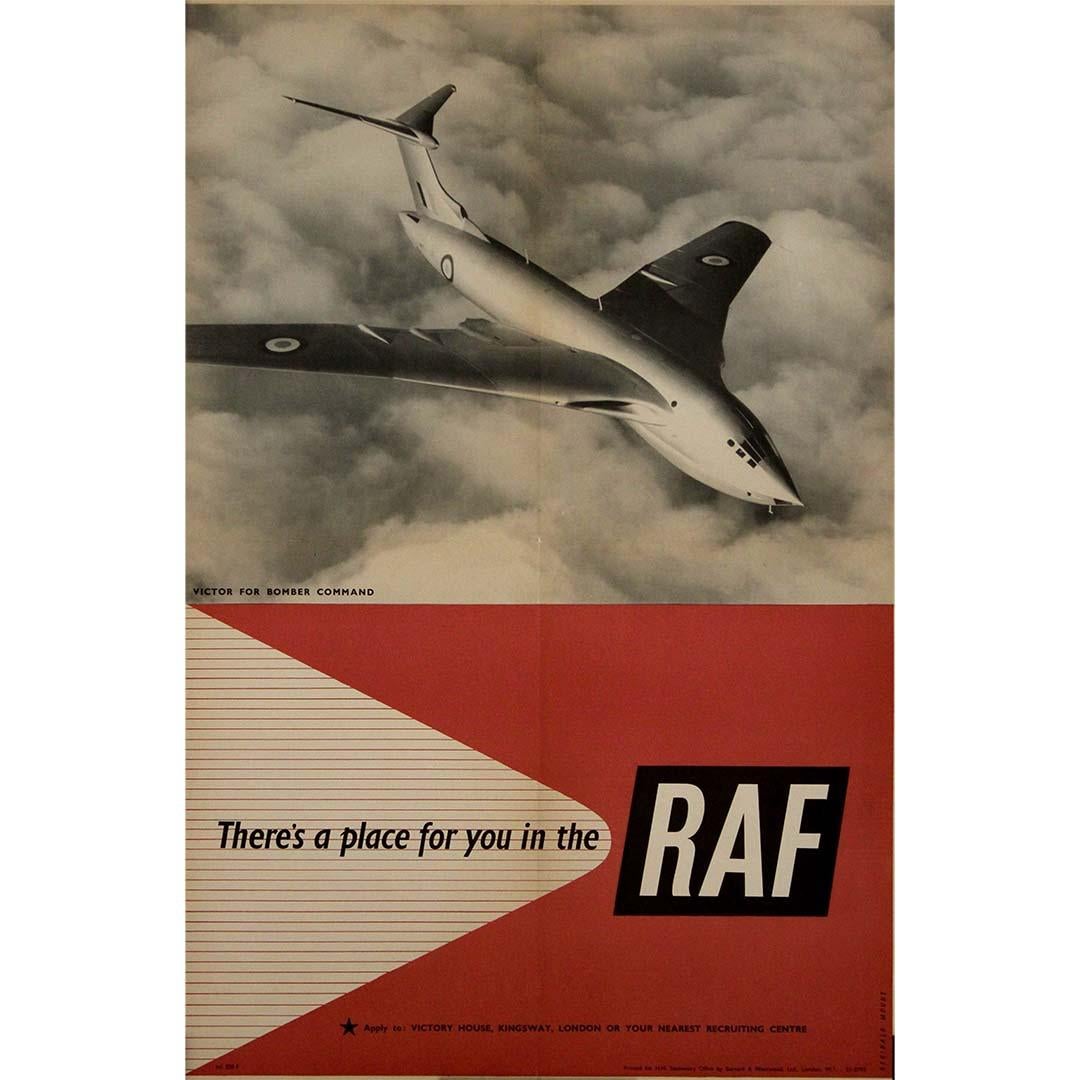 1951 original Royal Air Force (RAF) recruitment poster