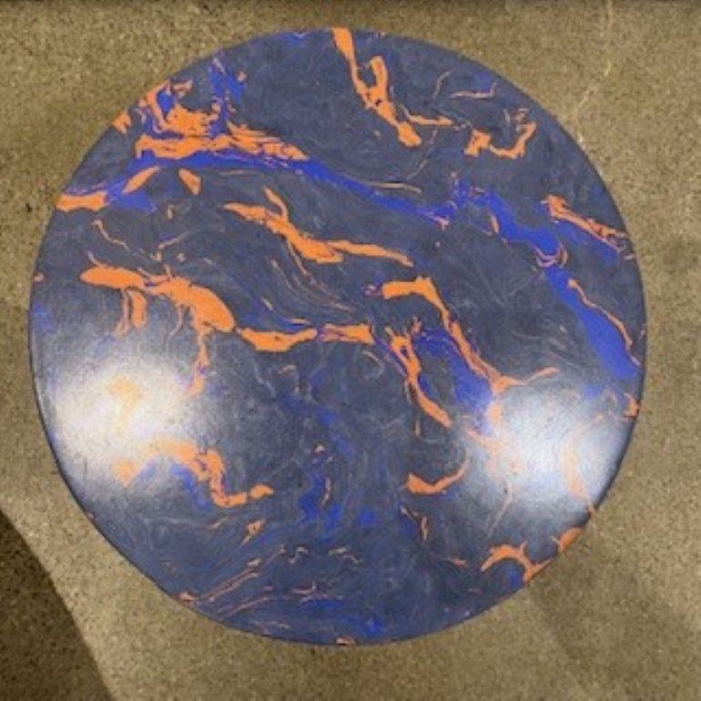 Part of a series named after the W1 region in London, the Dean, Dover and Mount Side Tables boast evocative modern silhouettes. Each table in the series is handcrafted using the age-old technique of scagliola, which consists of a cast marbleized