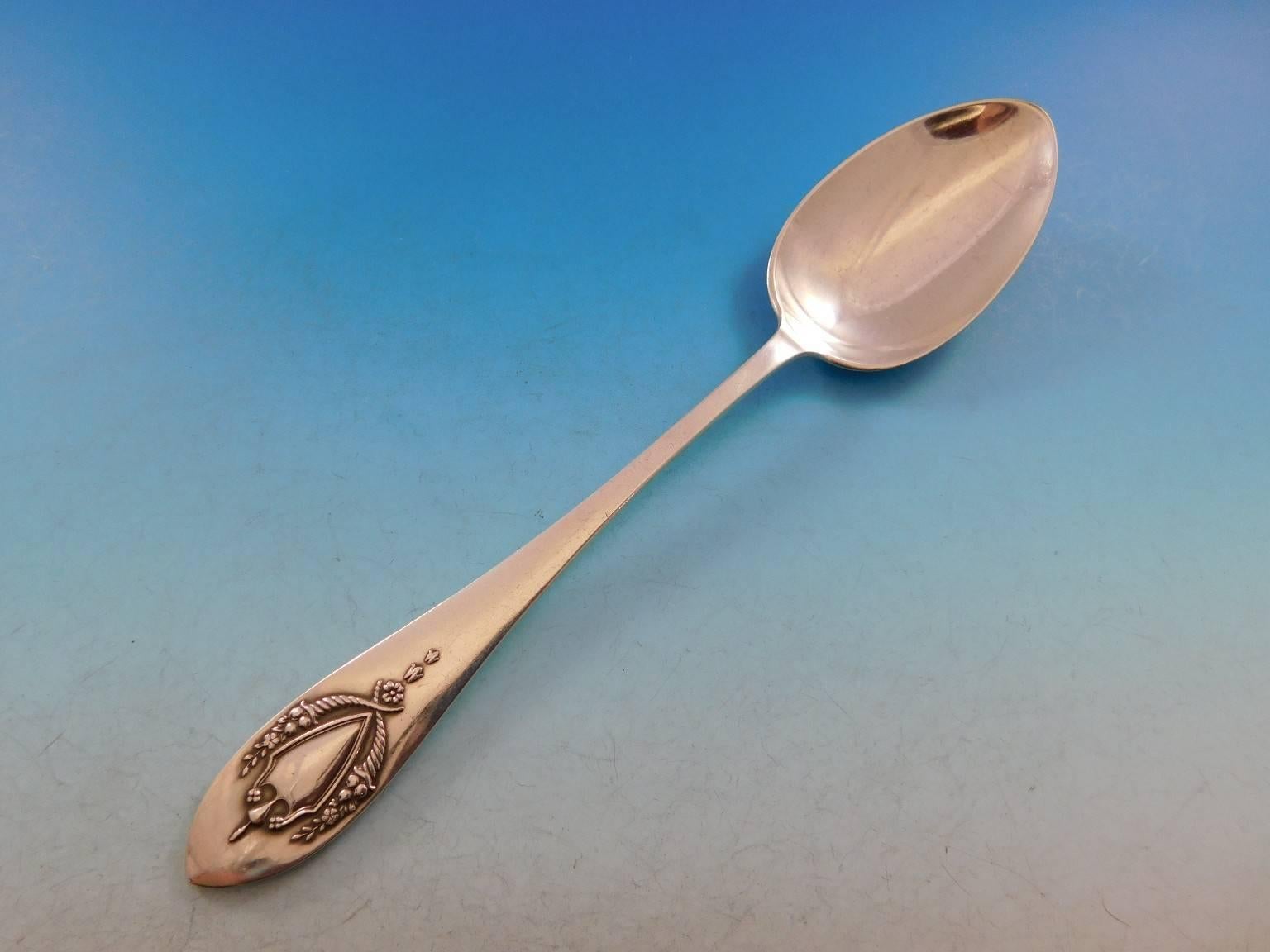 Service de couverts en argent sterling pour 8 personnes 41 pièces Mount Vernon par Lunt en vente 2