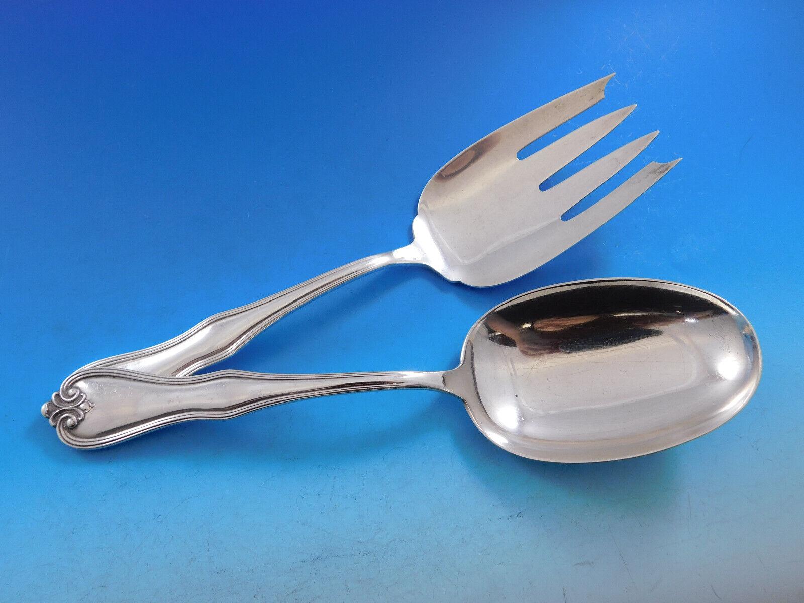 Mount Vernon by Watson Silver Set di posate in argento per 8 persone 53 pezzi in vendita 1