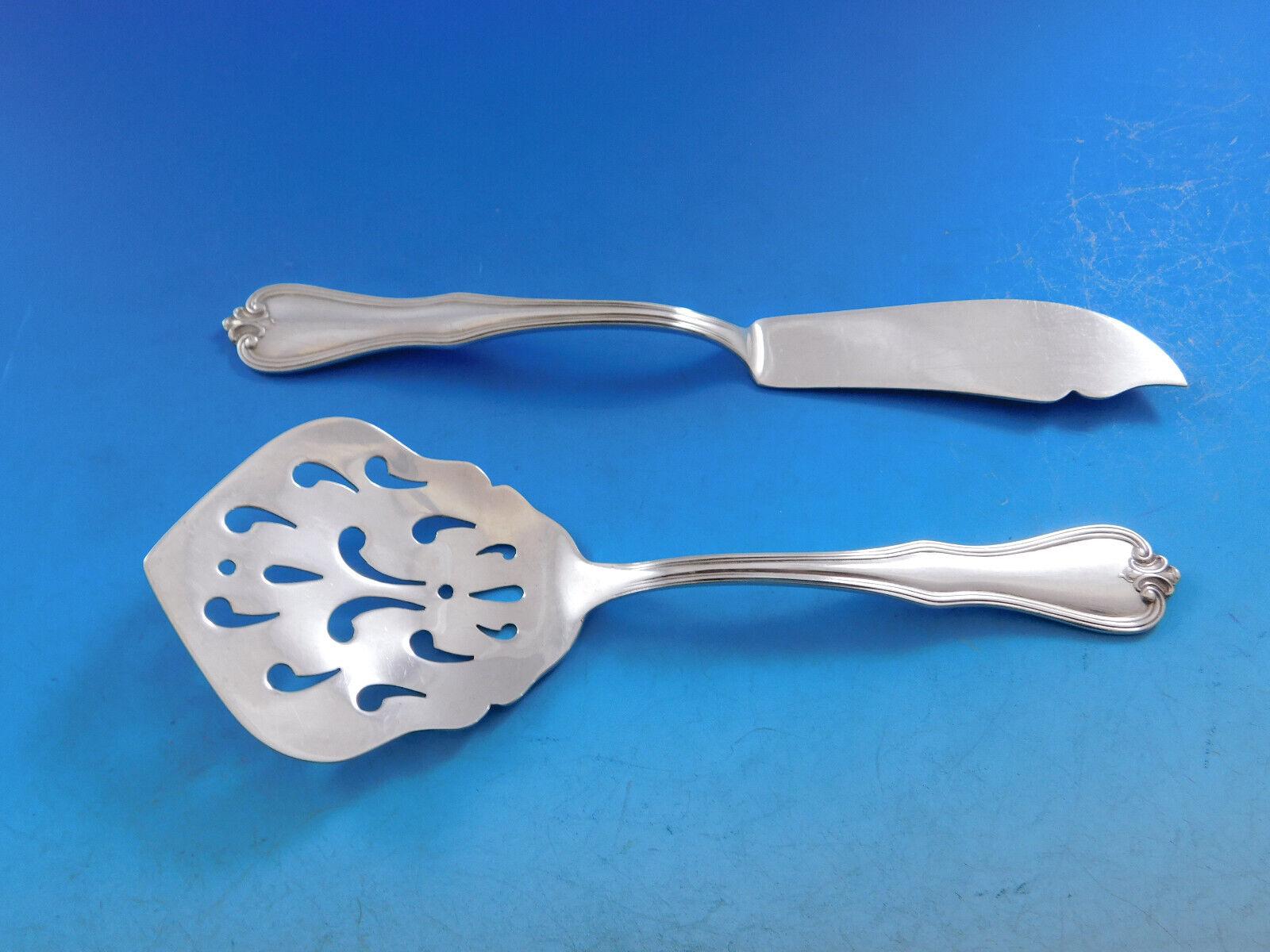 Mount Vernon by Watson Silver Set di posate in argento per 8 persone 53 pezzi in vendita 3
