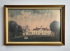 Mount Vernon, Pair of Vintage Prints