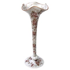 Vaso a tromba firmato Mount Washington Colonialware c 1907 1924