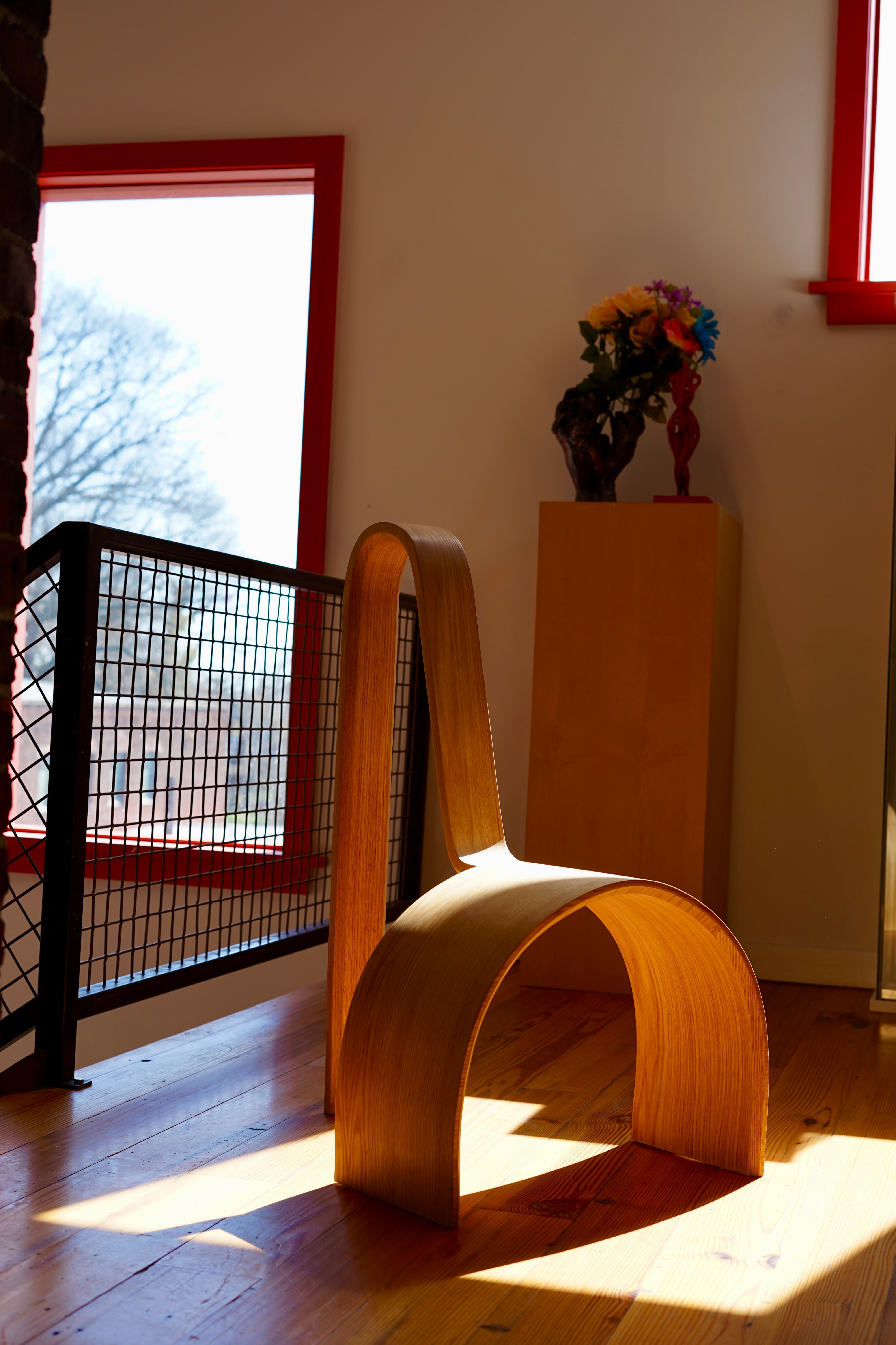 Post-Modern Mountain Chair By Tiarra Bell, Bellafonté Studio For Sale