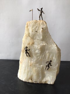 Mountain Climbers Sculpture by Jere