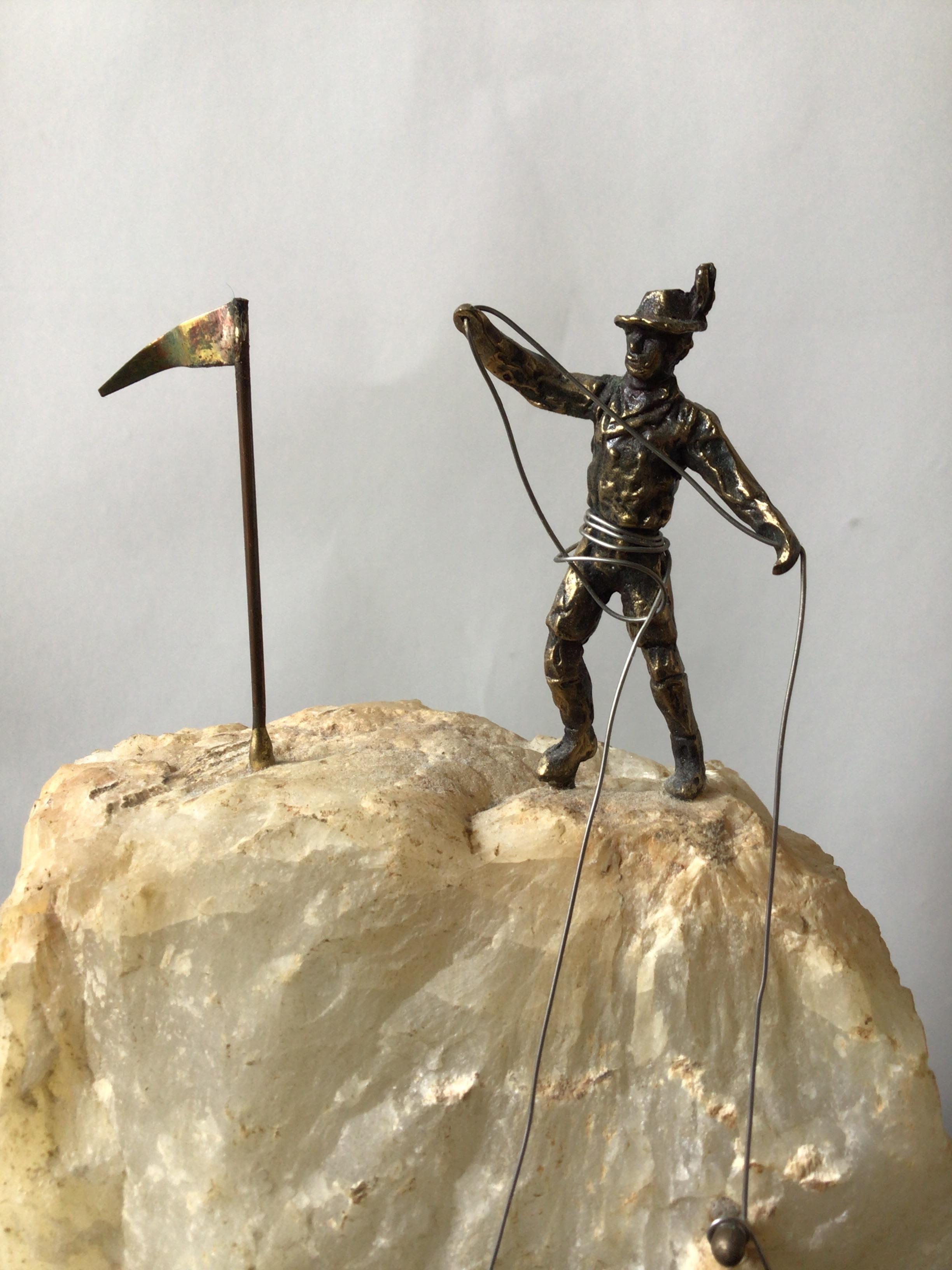 Mountain Climbers Sculpture by Jere 2