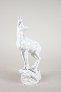 Mountain Goat by Augarten Porcelain Vienna, Austria, circa 1930