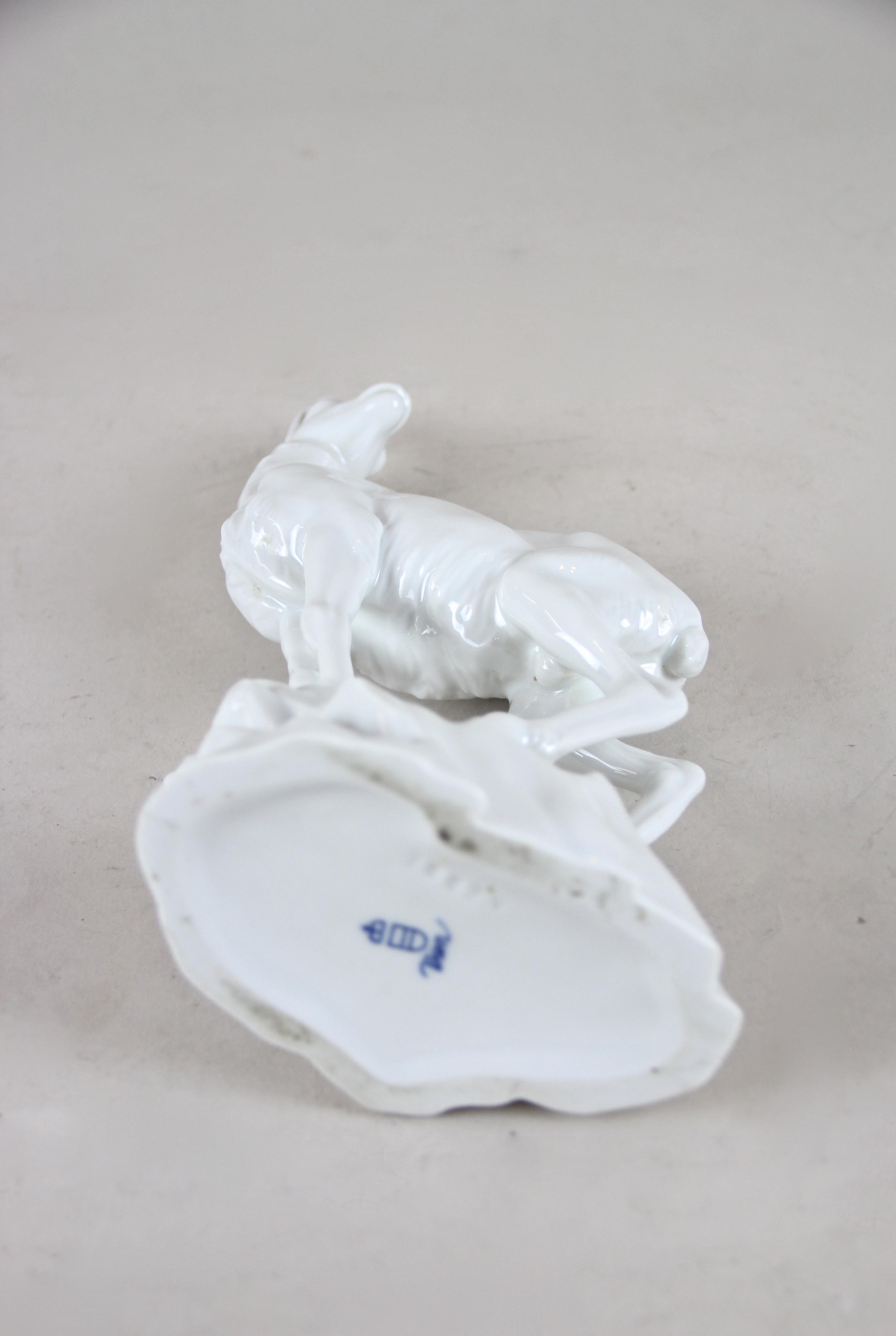 Mountain Goat by Augarten Porcelain Vienna, Austria, circa 1930 3